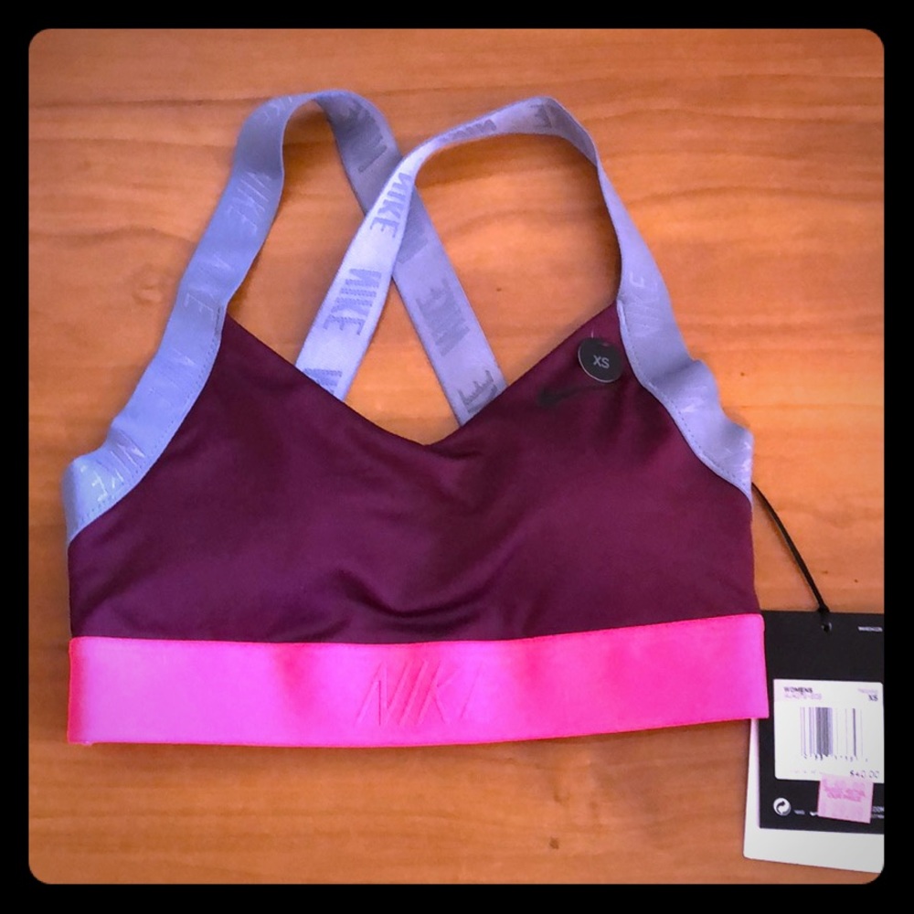 Nike multicolored sports bra